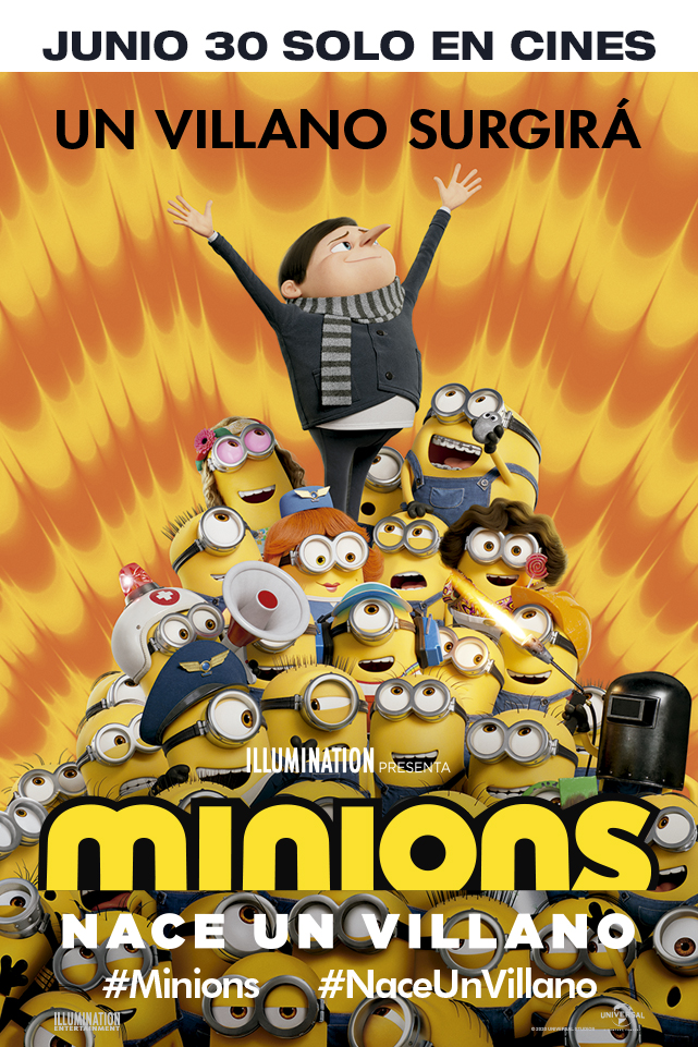 MINIONS NACE UN VILLANO